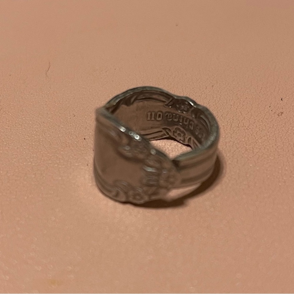 Stainless Spoon Ring - Picture 3 of 4